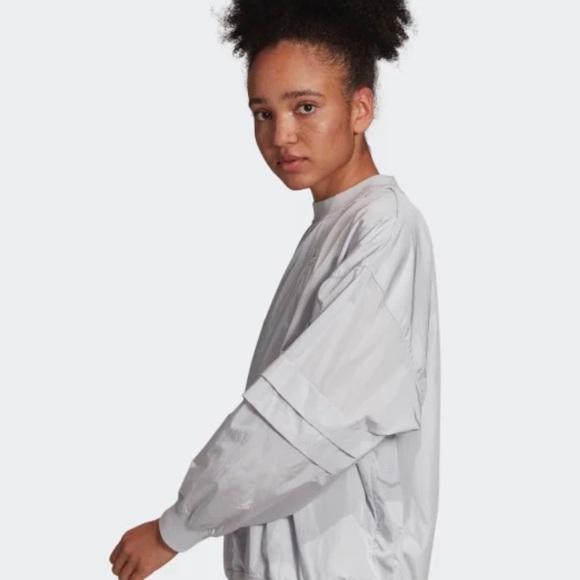 Adidas Crew Sweatshirt Dash Grey - Picture 2 of 13